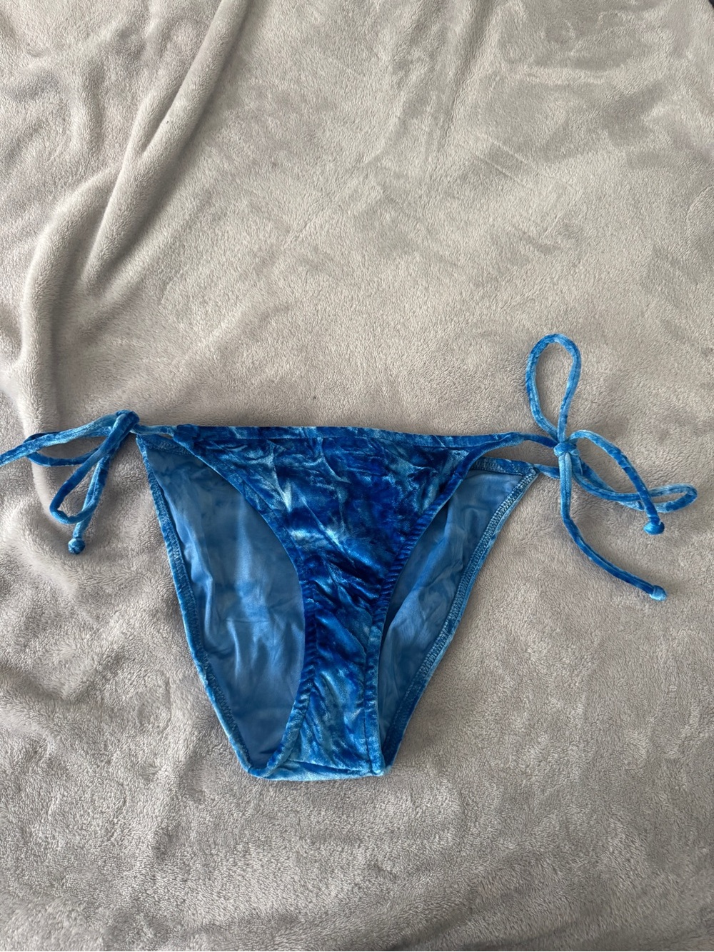 velvet bikini bottoms
